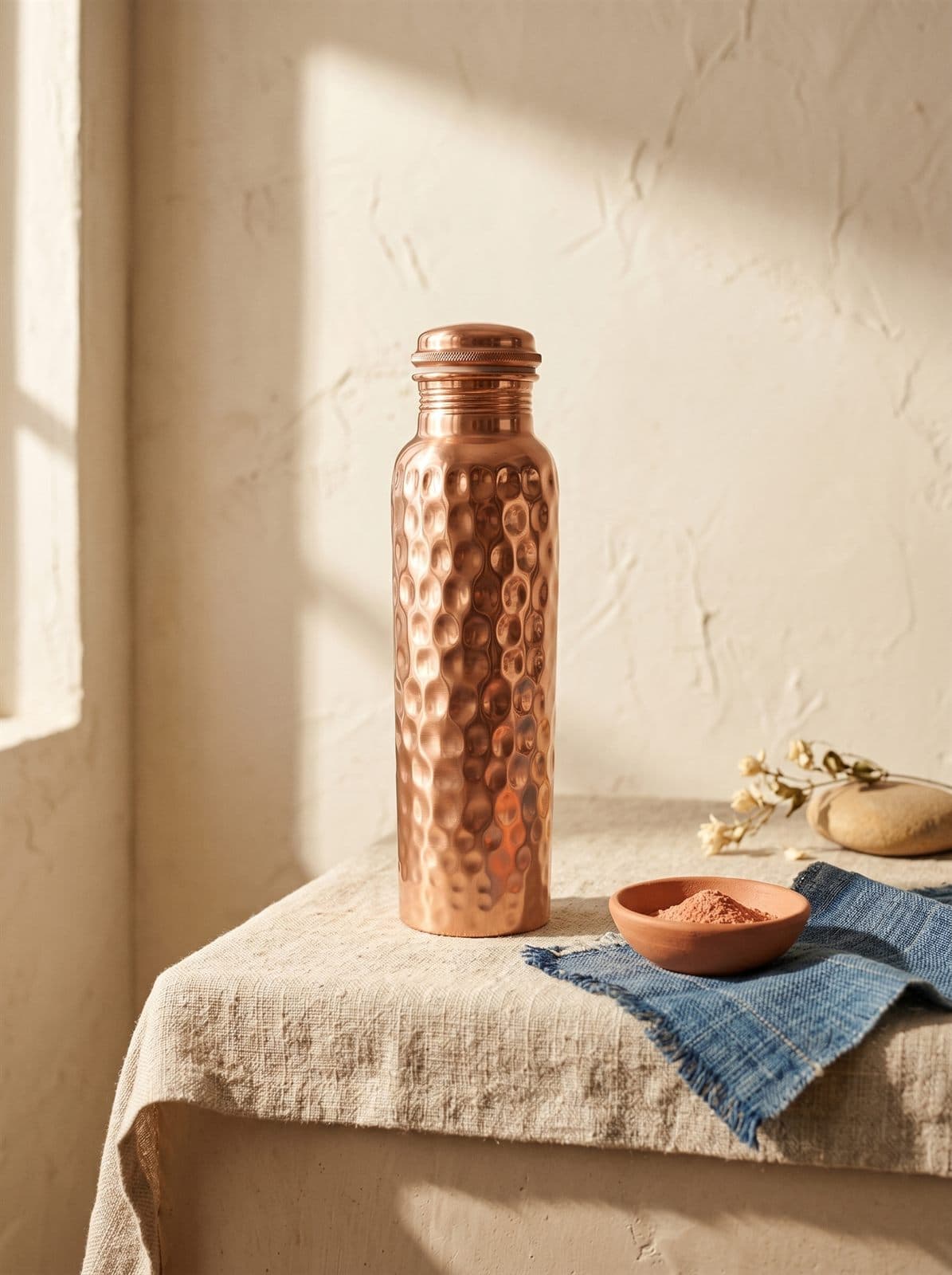 Copper Water Bottle · 900ml
